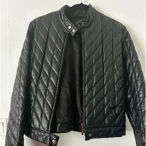 Apache, leather jacket, quilted. New York, Paris, Rome, 🇮🇹Italy design🇮🇹